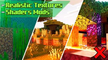 Realistic mod for minecraft Affiche
