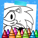 Soni Coloring Super Hedgehogs APK