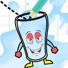 Where's My water Happy Glass 2 0 2 0  Brain Games أيقونة