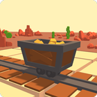 Gold Miner Rush Railroad : Indian rail train time icon