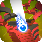 Stack Ball Fall - Balls Bricks Breaker Crusher أيقونة