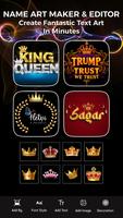 Name Art - Text & Photo Editor captura de pantalla 2