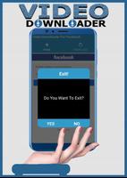 Video downloader: saver for facebook syot layar 3