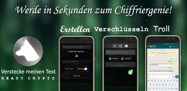 Meinen Text ausblenden: Geheim