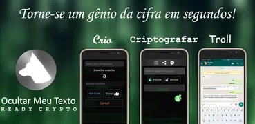 Ocultar meu texto: Mensagens d