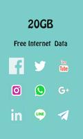 20 GB Free data internet 3g 4g (Prank) imagem de tela 2