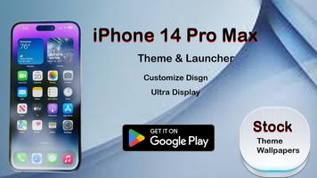 iPhone14 Pro Max for Launchers Affiche