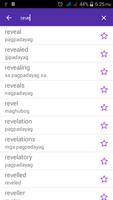 English Cebuano Dictionary capture d'écran 2