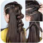 Hairstyles step by step ไอคอน