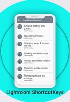 Shortcut Keys for LightRoom Poster