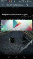 Sheikh Muhammad Ayyub Quran Affiche