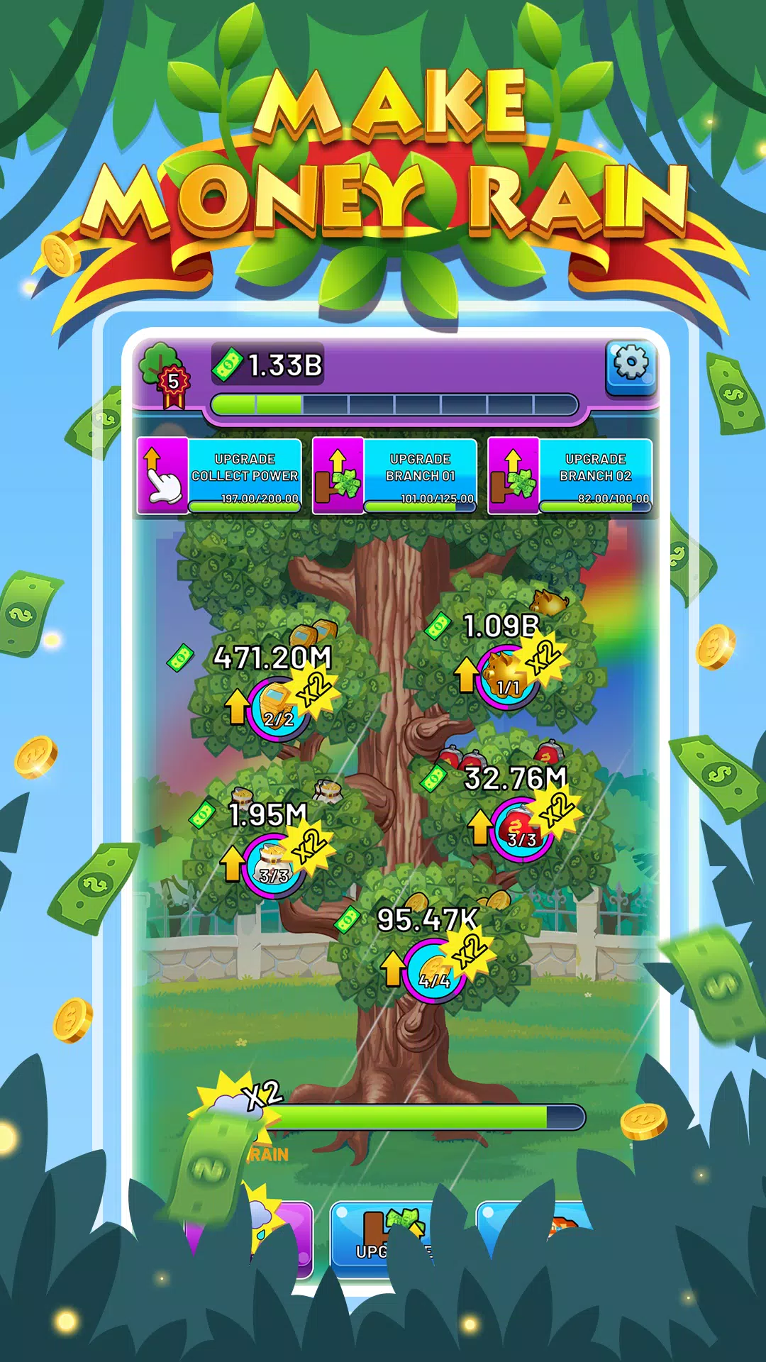 Money Tree Free Online Game - Faded Spring