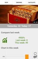 Cigarette calculator ภาพหน้าจอ 2