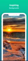Beach Sunrise Sunset Wallpaper capture d'écran 2