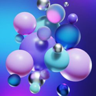 Colorful Bubble Wallpaper icône
