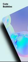 Colorful Bubble Wallpaper Affiche