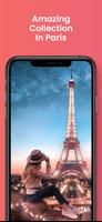 Paris Eiffel Tower Background ポスター