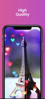Paris Eiffel Tower Background スクリーンショット 1