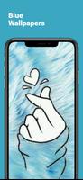 Poster Finger heart wallpaper bts