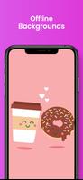 برنامه‌نما Kawaii Cute Food Wallpapers عکس از صفحه