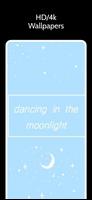 Light blue aesthetic wallpaper โปสเตอร์