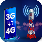 3G to 4G Switch - Internet Speed Test-icoon