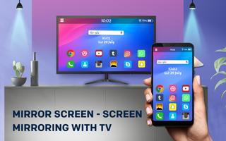 Mirror Screen - Screen Mirroring With TV โปสเตอร์