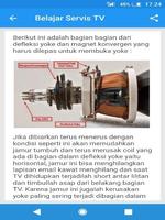 Belajar Servis TV Terbaru capture d'écran 3