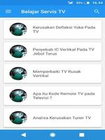 Belajar Servis TV Terbaru capture d'écran 1