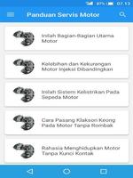 برنامه‌نما Panduan Servis Motor عکس از صفحه