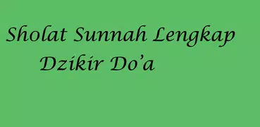 Shalat Sunnah & Dzikir Doa