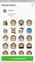 WAStickerApps - Monkey Stickers for WhatsApp poster