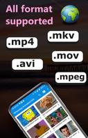 Free Mp4 HD Video Media Player - NO ADS ALL FORMAT পোস্টার