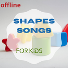 Shapes songs for kids icône