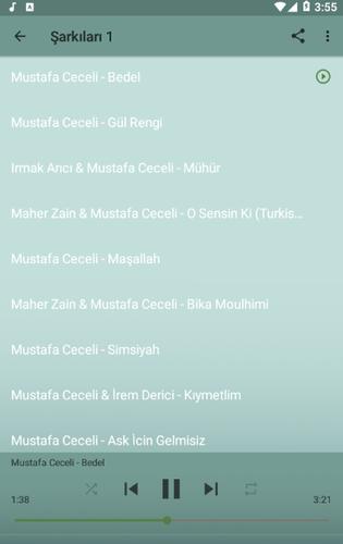 Sarkilari Mustafa Ceceli Bedel Internetsiz Fur Android Apk
