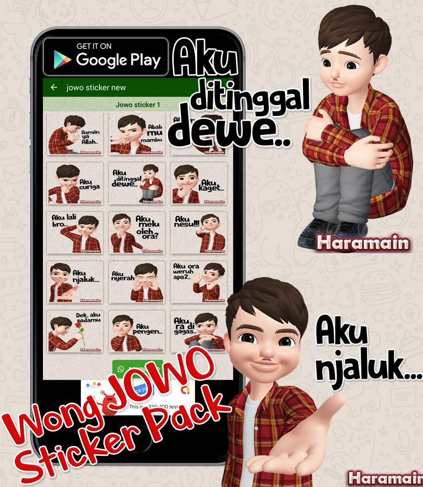 Jawa Sticker  WA  Sticker  Apps Jowo Lucu Sticker  APK 4 0 