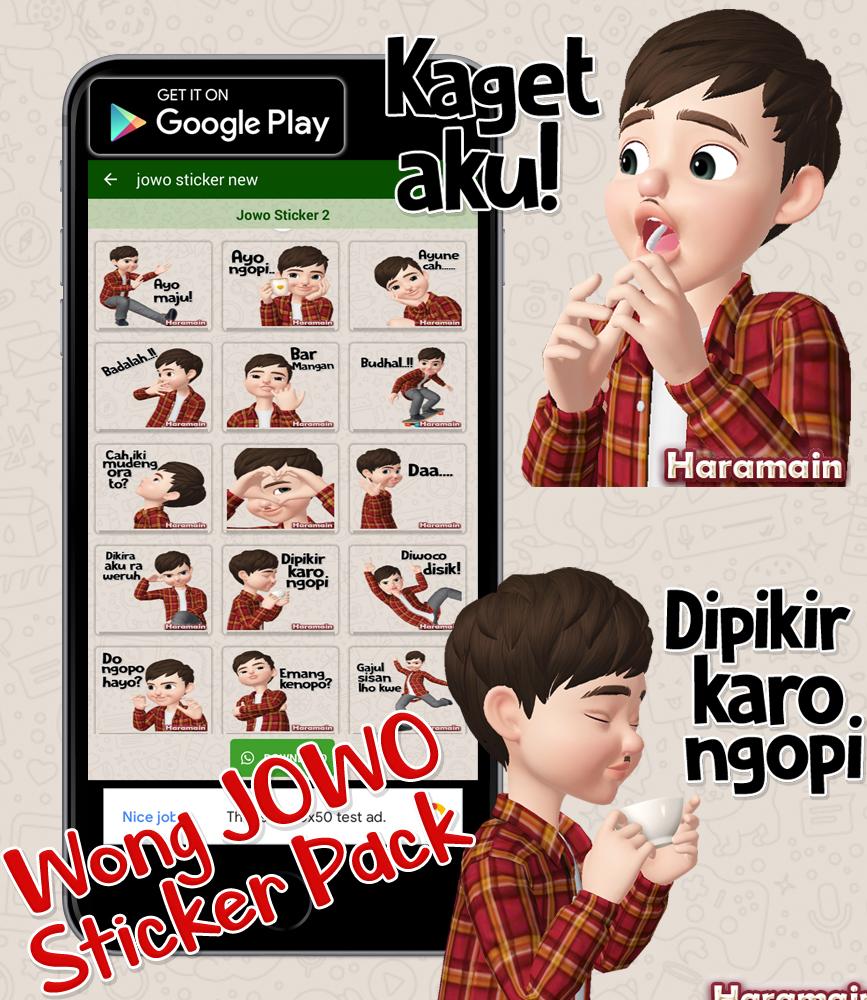 Jawa Sticker  WA  Sticker  Apps Jowo Lucu Sticker  APK 4 0 