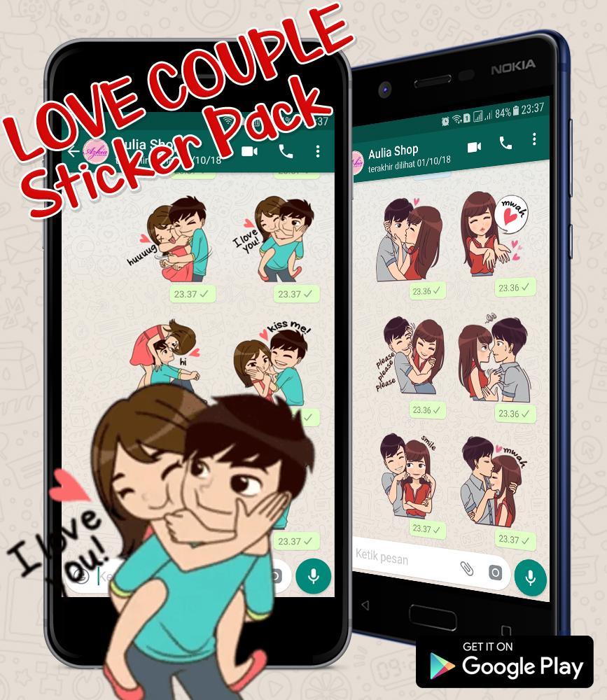 Love Romance Couple Stickers For Wa Sticker Apps For Android Apk