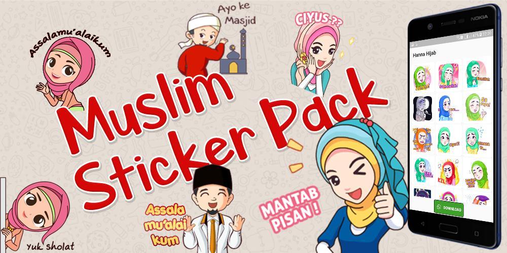 Gambar Stiker Wa Cewe Muslimah / Gambar Cantik Untuk Wa ...