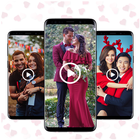 Love Video Maker : Full Screen Video Status Maker-icoon