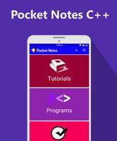 Pocket Notes C++ - Tutorials - पोस्टर