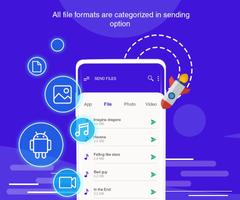 Share all - File Transfer & Share File Affiche