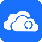 Sauvegarde de stockage cloud icône