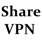 Share VPN-share the vip account for VPN ikona