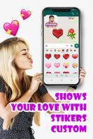 برنامه‌نما Wastickerapps Anime Love Chris عکس از صفحه