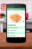 Receitas de Spaghetti Cartaz