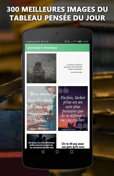 Phrase Positive Du Jour Et Citations Pour Android Telechargez L Apk