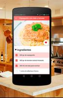 Recetas de pasta Poster