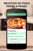 Receitas de pizza Cartaz