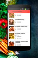 Recetas de pollo Poster
